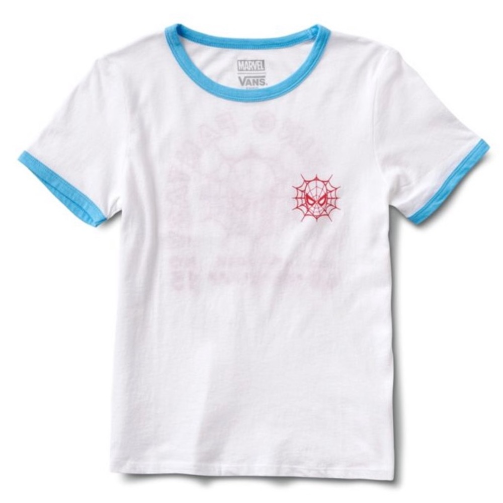 Vans Marvel Spidey Ringer Tee - Picture 2 of 5